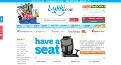 Desktop Screenshot of lykki.com